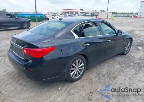 2016 Infiniti Q50 3.0T Premium/3.0T Sport z USA, uszkodzony, nr VIN JN1EV7AP3GM306434